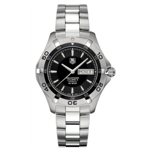 TAG Heuer Aquaracer 300M Calibre 5 Day-Date 41 Stainless Steel / Black / Bracelet